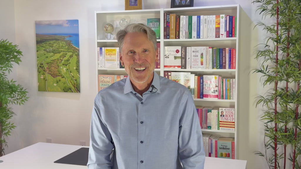 Dr. Michael Murray introducing Dr. Murray Natural Products